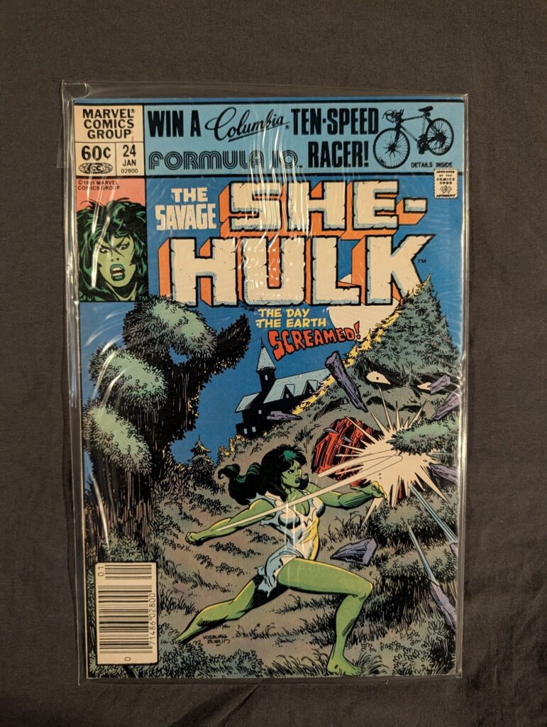 The Savage She-Hulk #24 front cover
