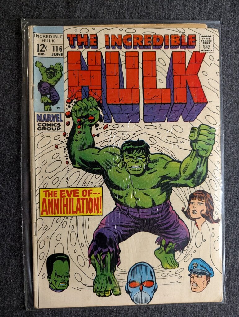 The Incredible Hulk #116 front cover