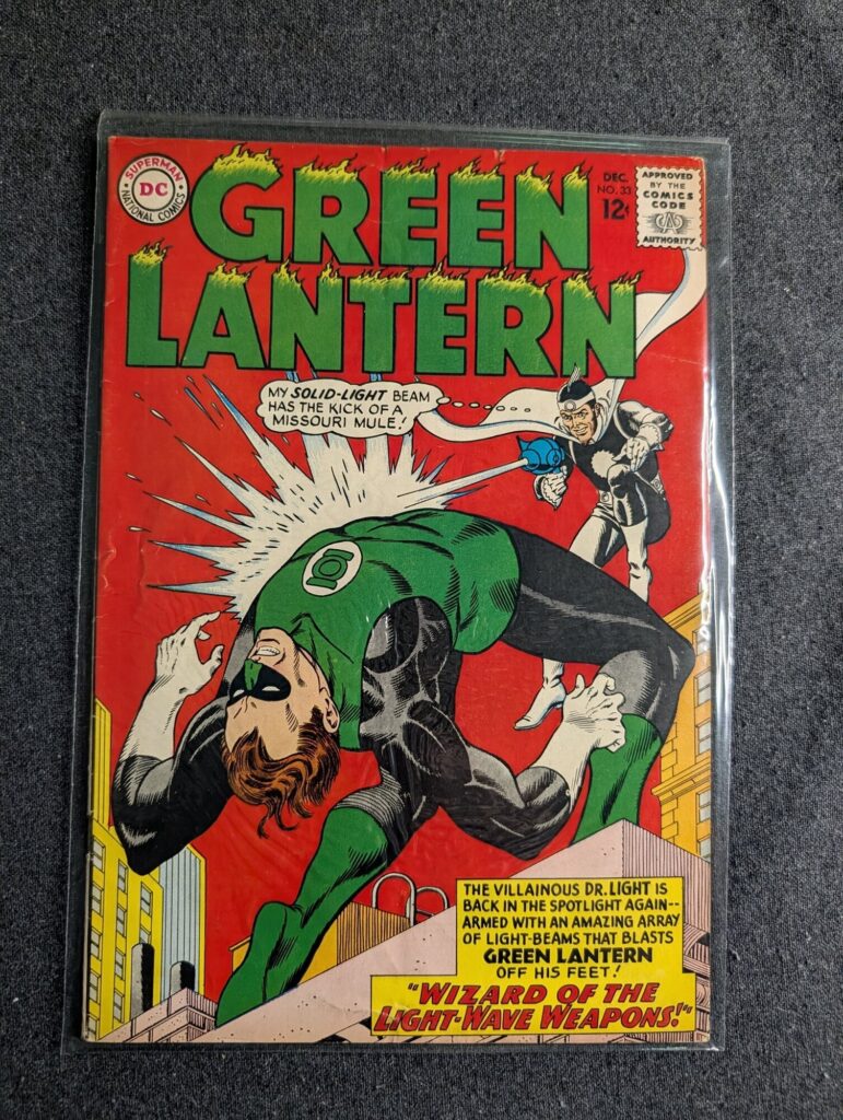 Green Lantern #33 front cover