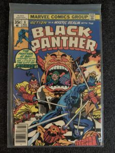 Black Panther #6 front cover