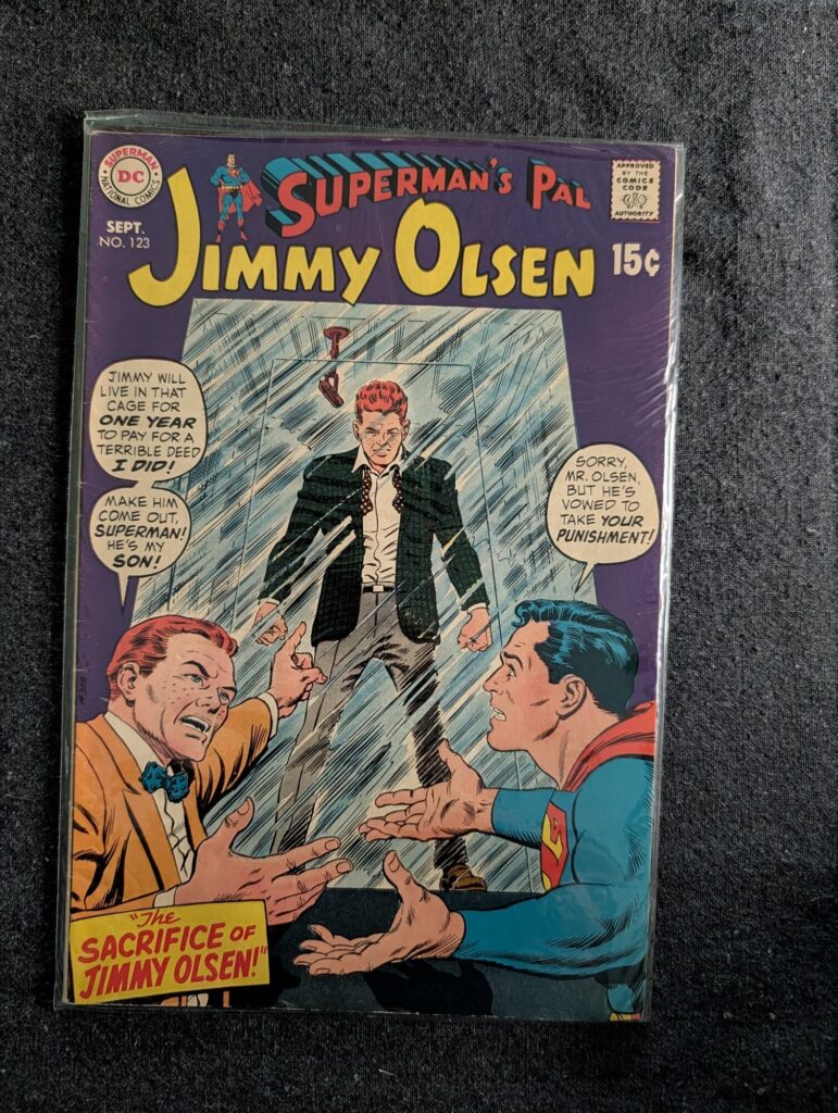 Superman's Pal Jimmy Olsen #123 front cover