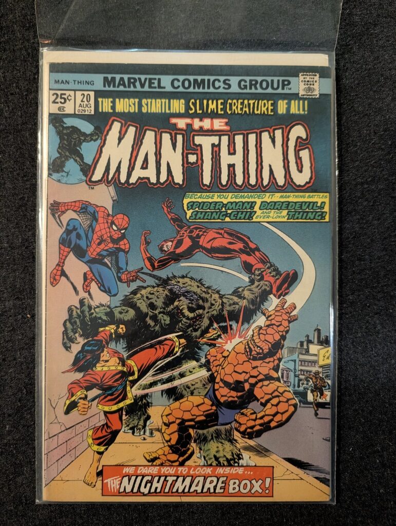 Man-Thing #20 front cover