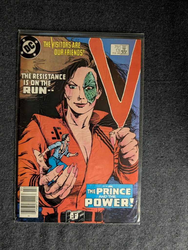 V #13 front cover