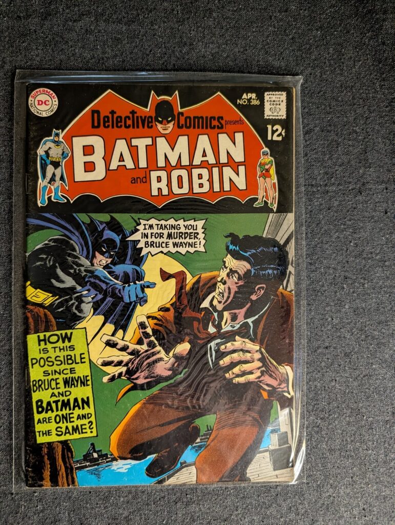 Detective Comics #386 front cover