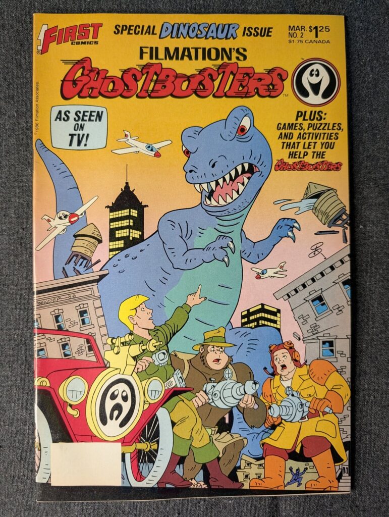 Filmation's Ghostbusters #2 front cover