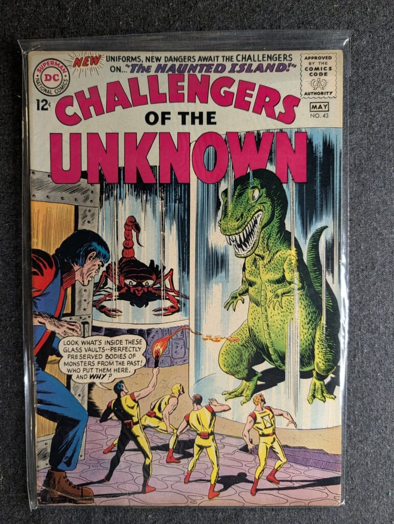 Challengers of the Unknown #43 front cover