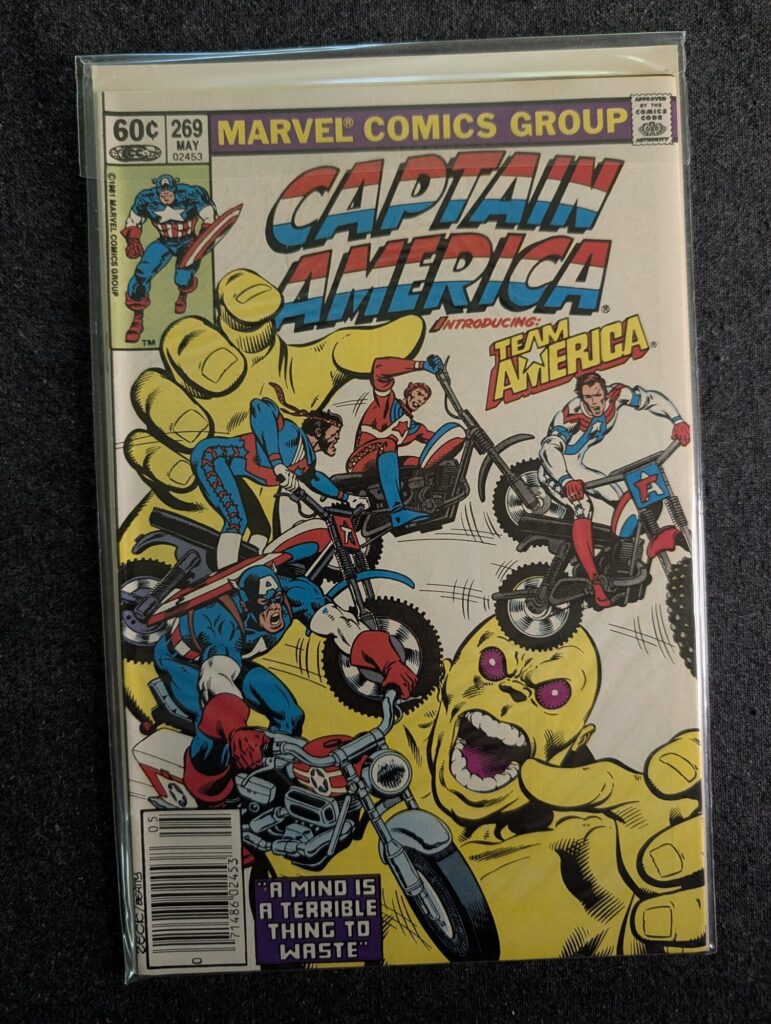 Captain America #269 front cover