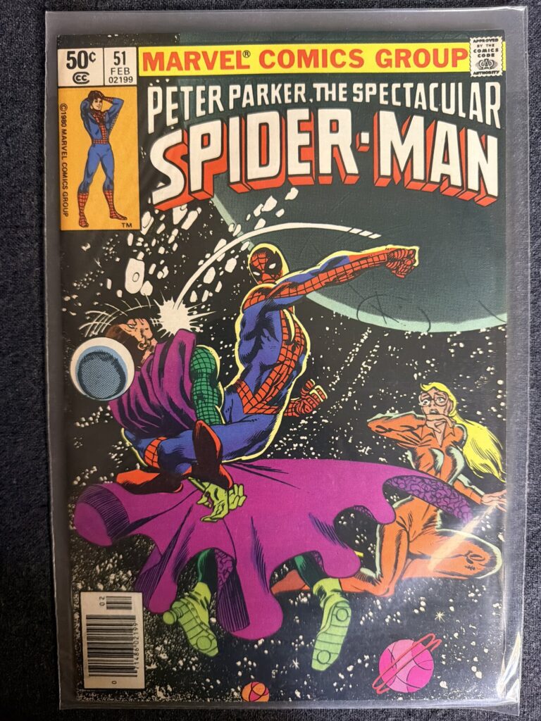 The Spectacular Spider-Man #51 front cover