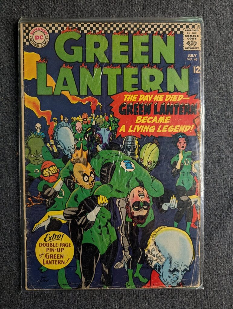 Green Lantern #46 front cover