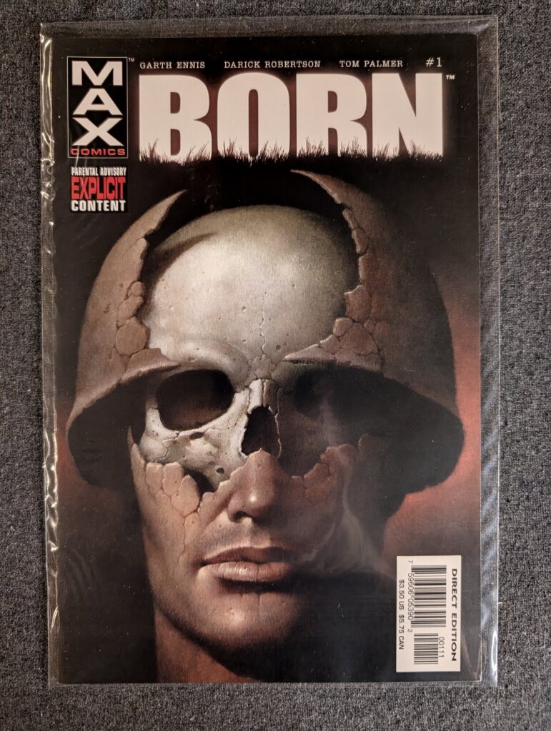 Punisher: Born #1 front cover