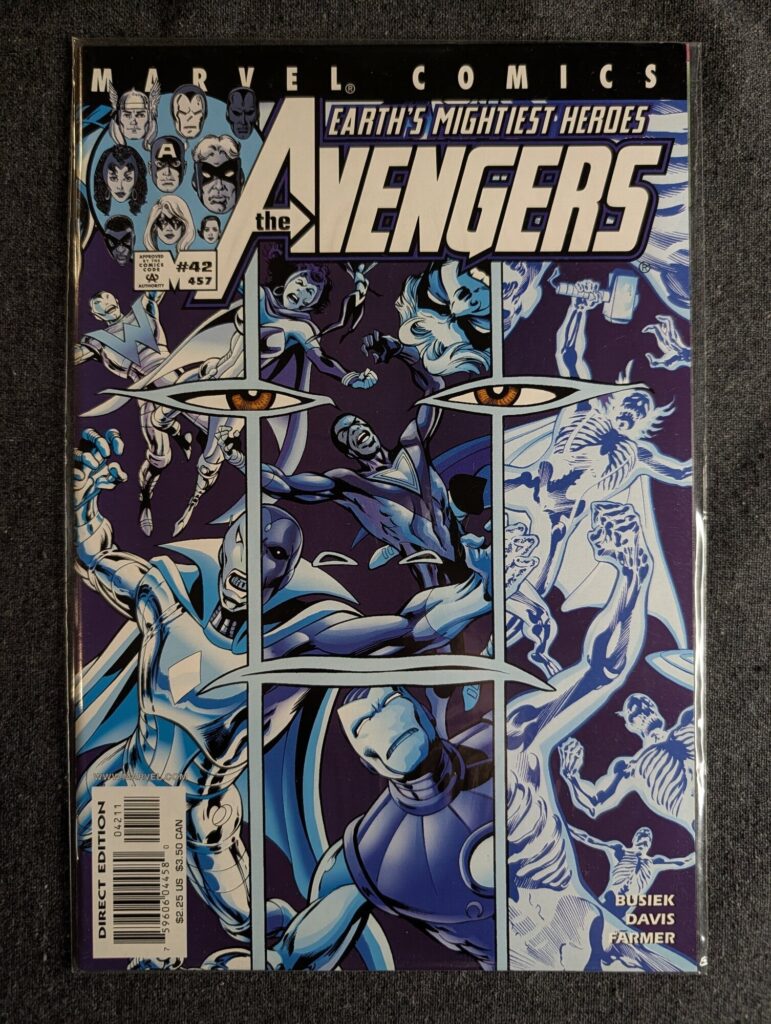 Avengers #42 front cover