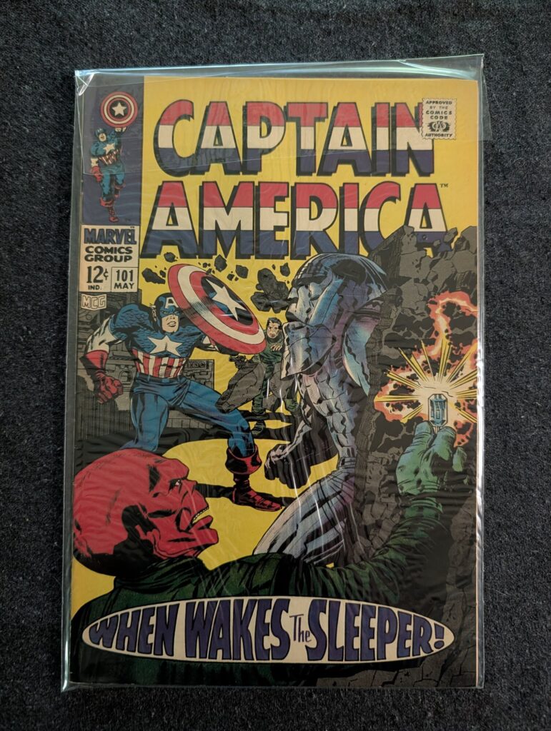 Captain America #101 front cover