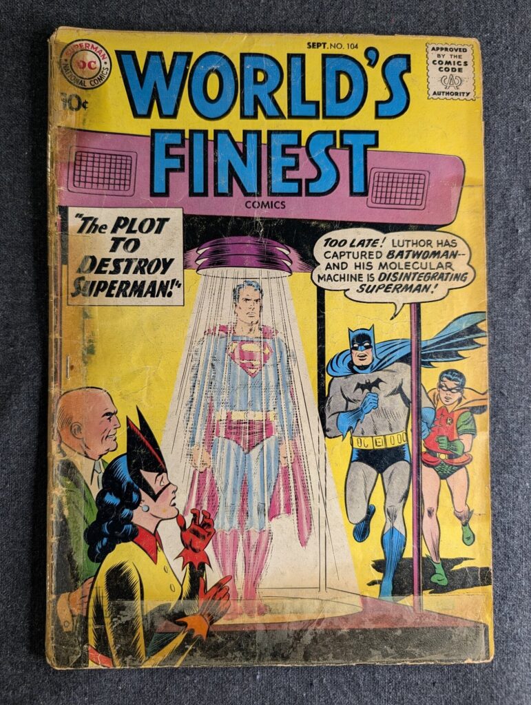 World's Finest Comics #104 front cover
