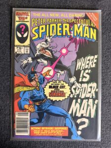 Peter Parker, The Spectacular Spider-Man #117 front cover