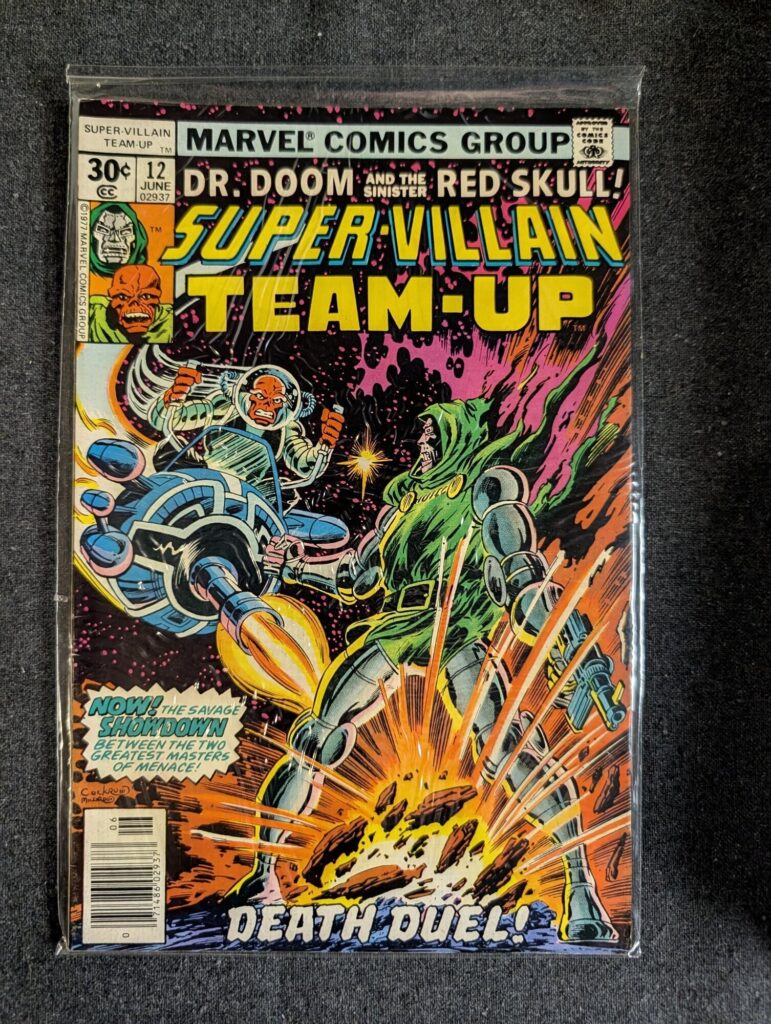 Super-Villain Team-Up #12 front cover