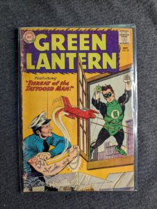 Green Lantern #23 front cover