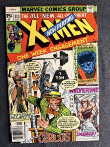 X-Men #111 front cover