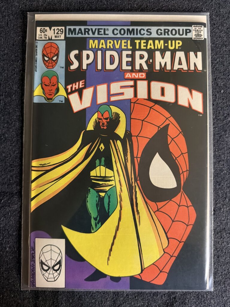 Marvel Team-Up #129 front cover