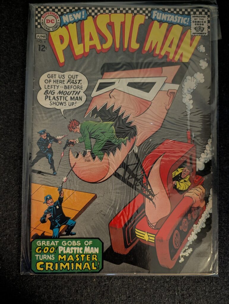 Plastic Man #4 front cover