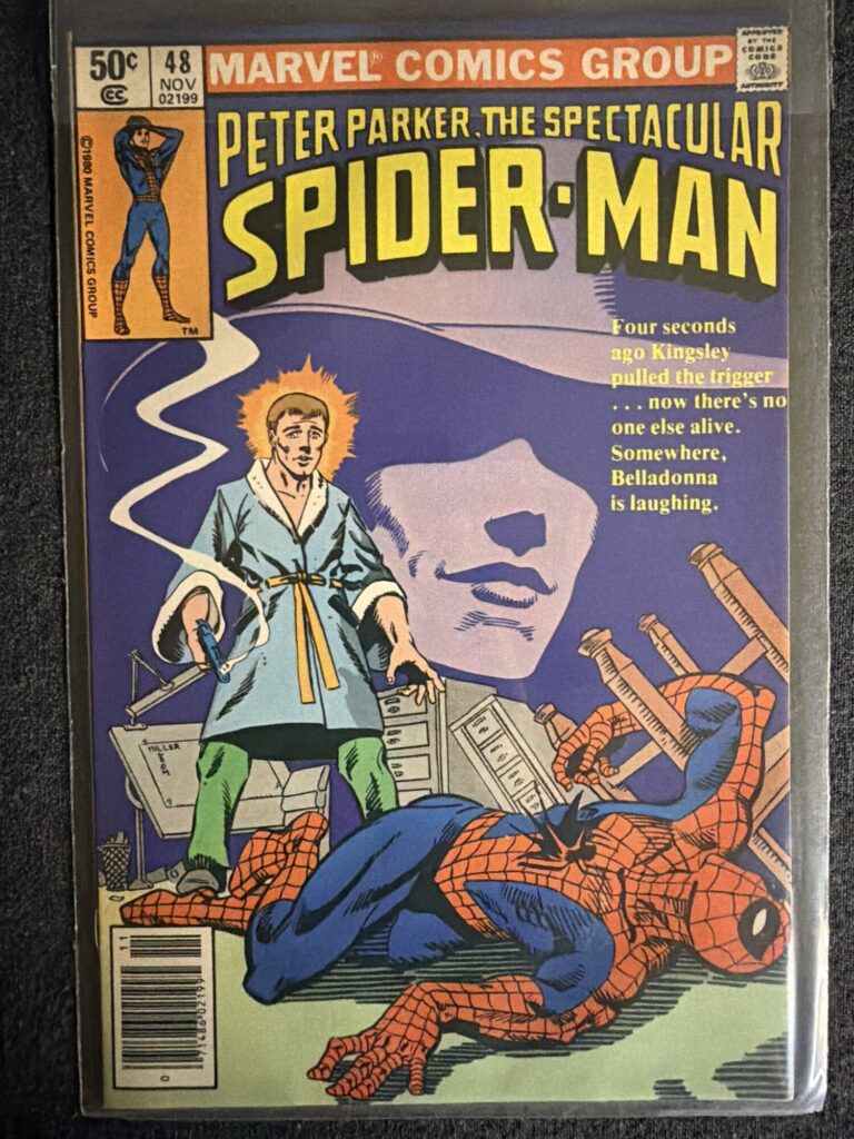 Peter Parker, The Spectacular Spider-Man #48 front cover