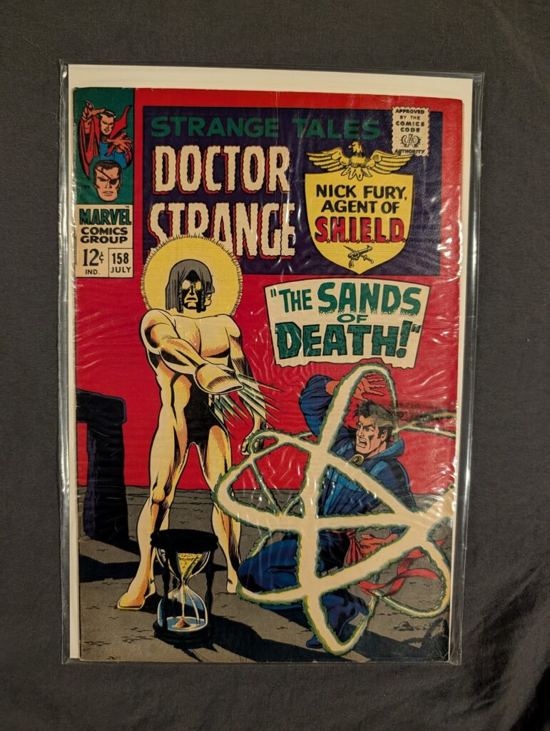 Strange Tales #158 front cover