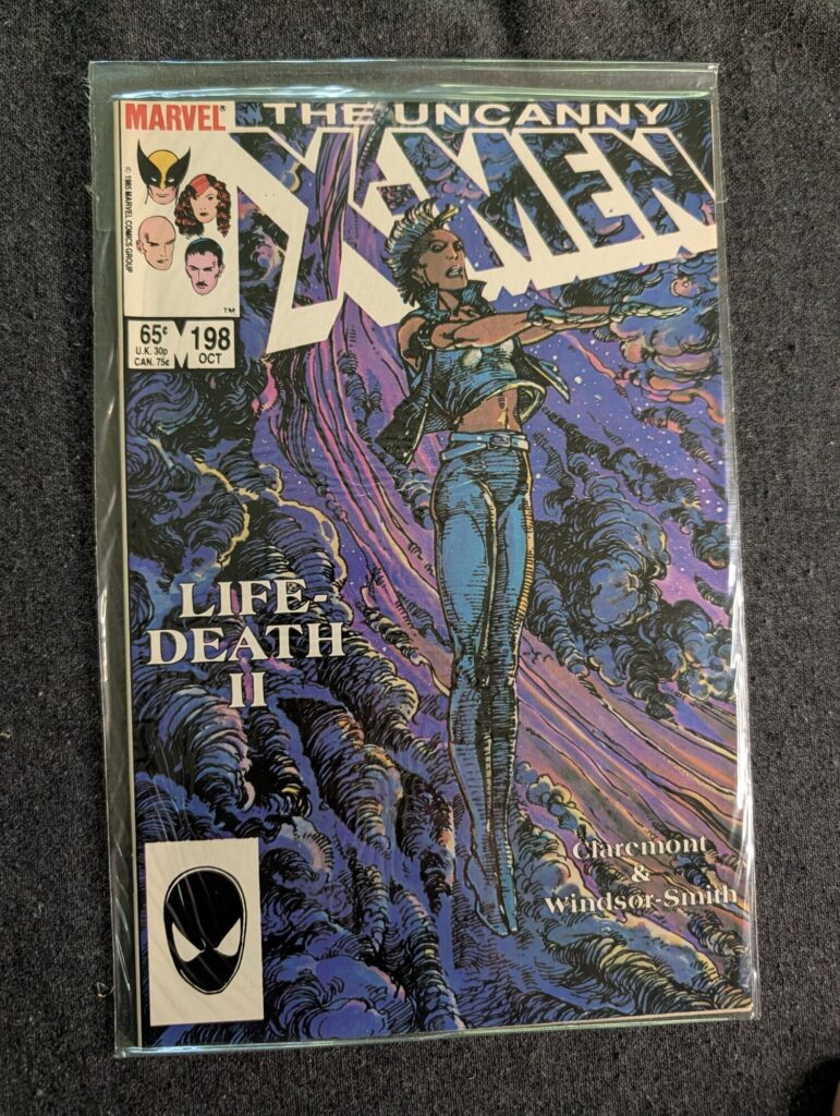 The Uncanny X-Men #198 front cover