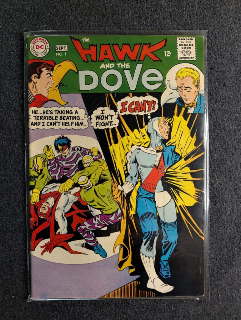 The Hawk and the Dove #1 front cover