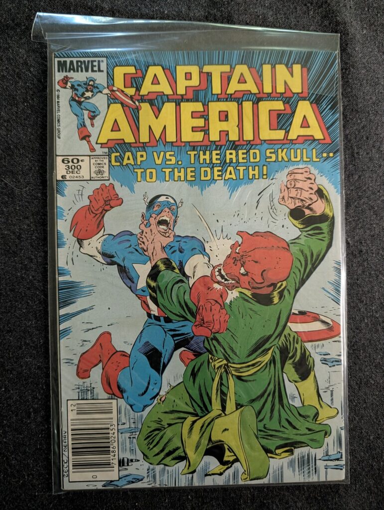 Captain America #300 front cover