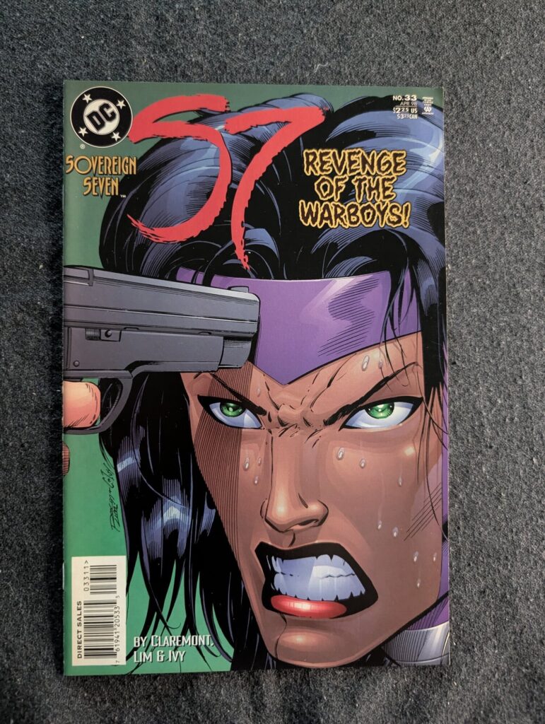 Sovereign Seven #33 front cover