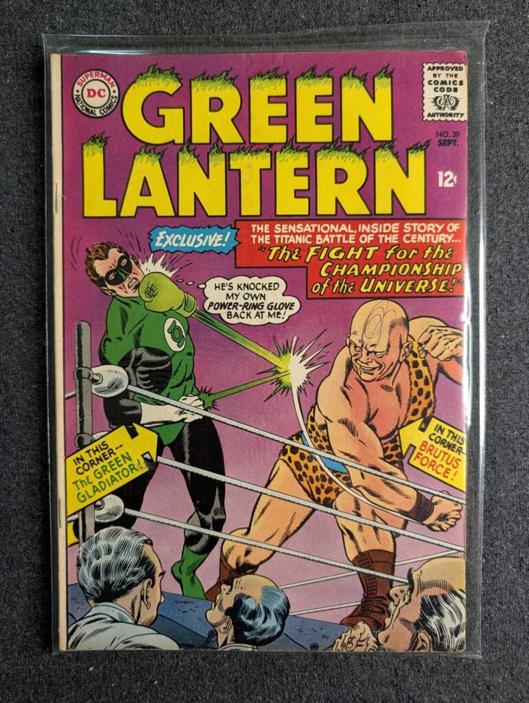 Green Lantern #39 front cover