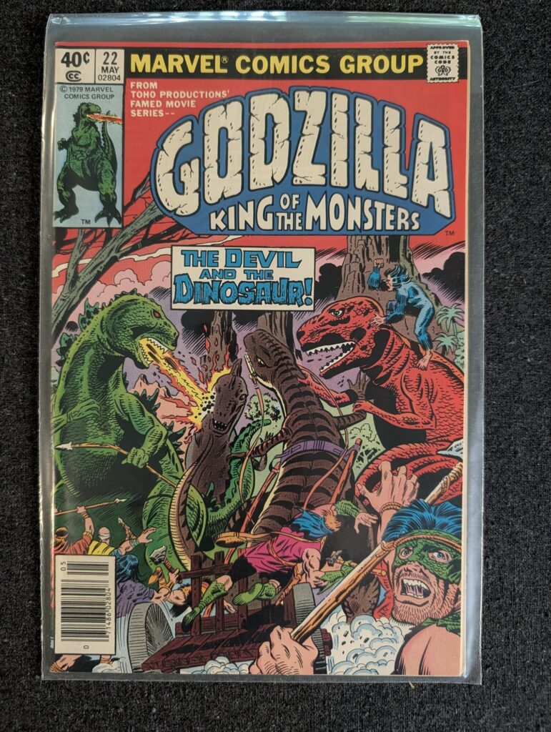Godzilla, King of the Monsters #22 front cover