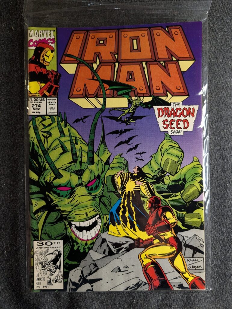 Iron Man #274 front cover