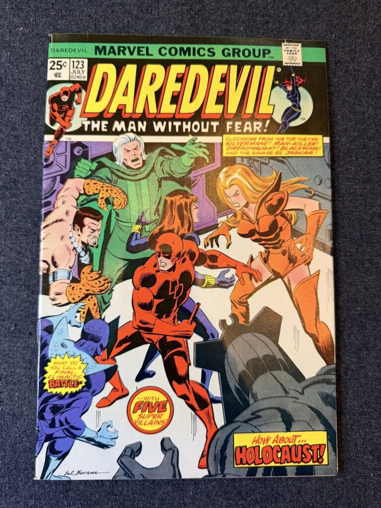 Daredevil #123 front cover
