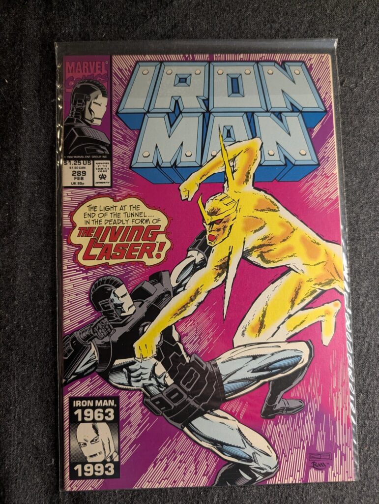 Iron Man #289 front cover