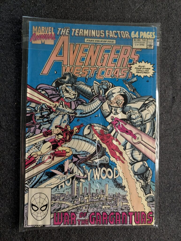 Avengers West Coast Annual #5 front cover