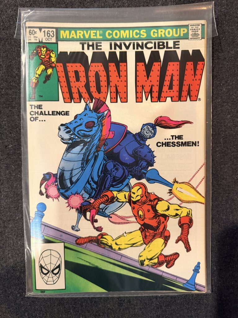 Iron Man #163 front cover