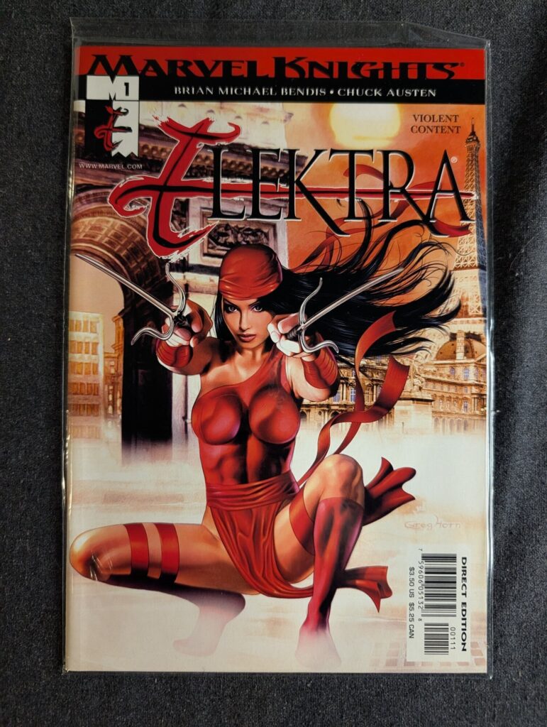 Elektra #1 front cover
