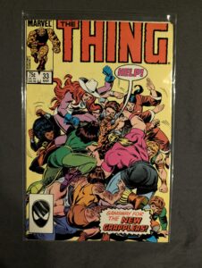 The Thing #33 front cover