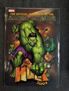 Official Handbook of the Marvel Universe: Hulk 2004 front cover