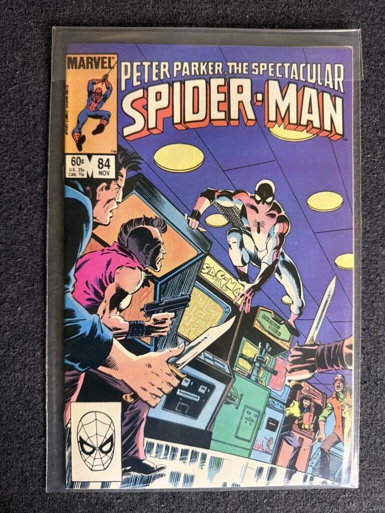 Peter Parker, The Spectacular Spider-Man #84 front cover