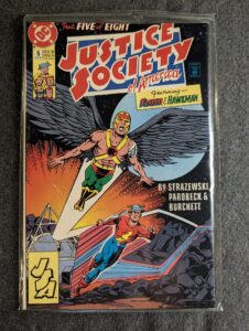 Justice Society of America #5 front cover