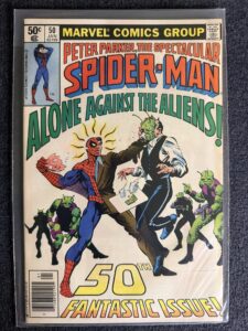 The Spectacular Spider-Man #50 front cover