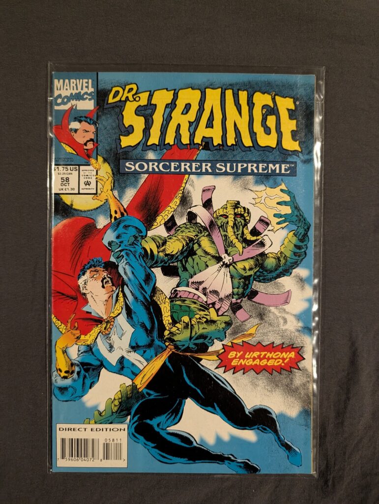 Doctor Strange, Sorcerer Supreme #58 front cover