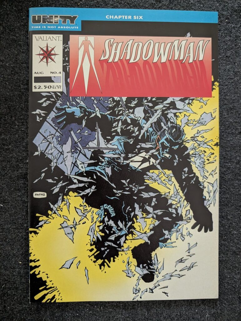 Shadowman #4 front cover