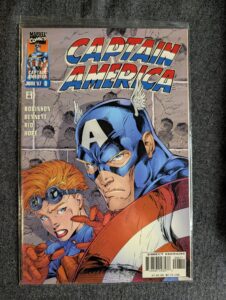 Captain America #8 front cover