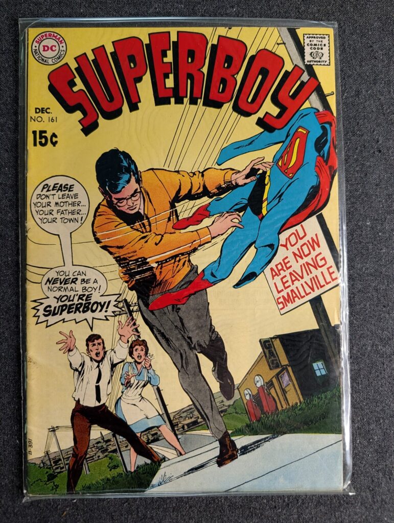 Superboy #161 front cover