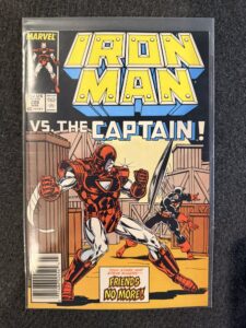 Iron Man #228 front cover