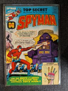 Spyman #3 front cover