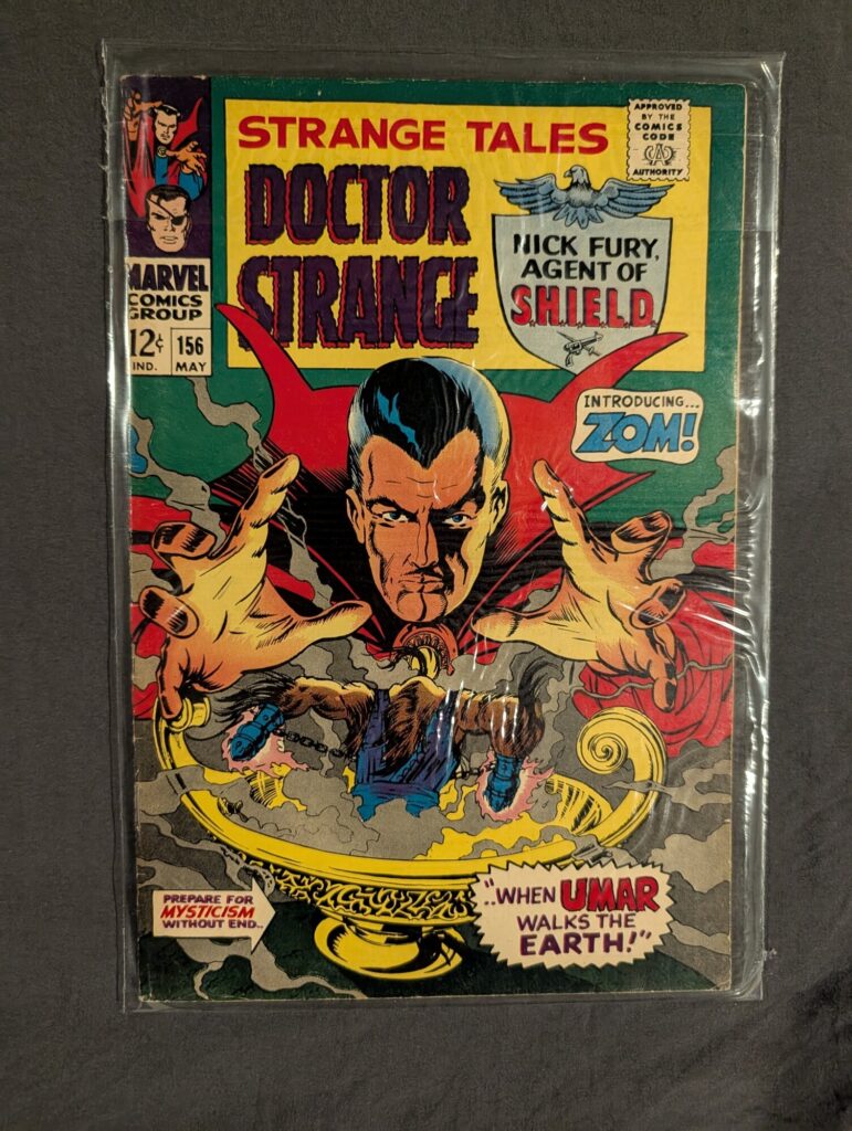 Strange Tales #156 front cover
