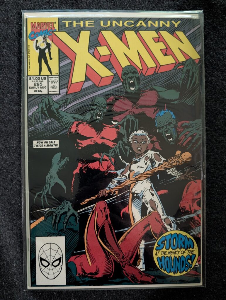 The Uncanny X-Men #265 front cover